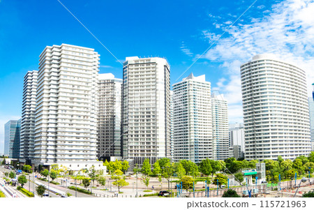 橫濱港未來地區的城市景觀 115721963