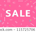 sale, pink, popped 115725706