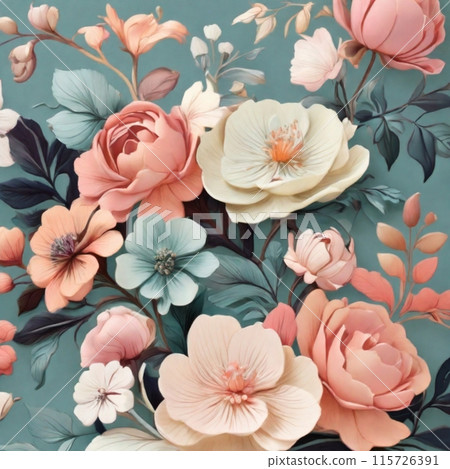 花卉圖案 115726391