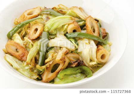 Fried vegetables 115727368
