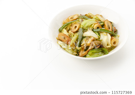 Fried vegetables 115727369