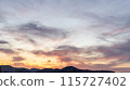 The beginning of the sunset 115727402