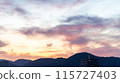 The beginning of the sunset 115727403