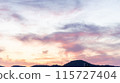 The beginning of the sunset 115727404