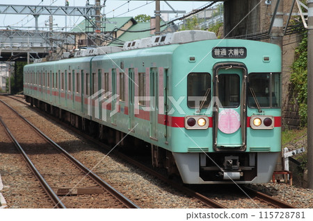 Nishi-Nippon Railroad, the largest private railroad in the west, 6050 series train_Photo taken on 2024/5/20 115728781