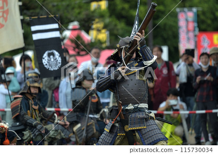 Okayama Castle Rifle Corps: Traditional Gunnery Demonstration, Akashi Park, Time Week Okayama Castle Rifle Corps: Traditional Gunnery Demonstration, Akashi Park, Time Week 115730034