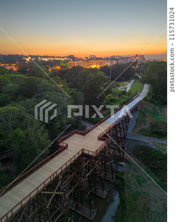 Athens, Georgia, USA Trestle 115731024