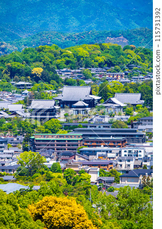 [Kyoto scenery] Distant view from Keage Water Purification Plant 115731392