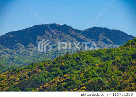 [Kyoto scenery] Distant view from Keage Water Purification Plant 115731399