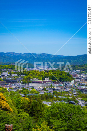 [Kyoto scenery] Distant view from Keage Water Purification Plant 115731484