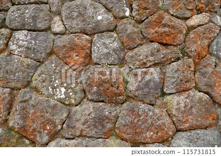 Brick and stone wall background image 115731815