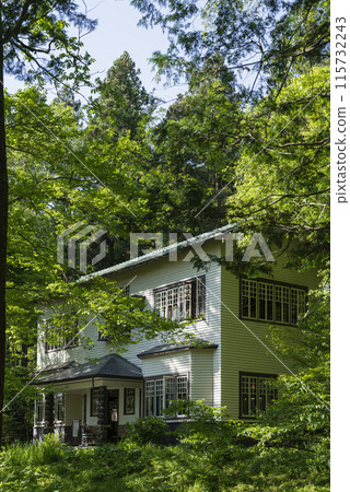 [Vertical photo] Former Konoe Fumimaro Villa (Ichimura Memorial Museum) 115732243