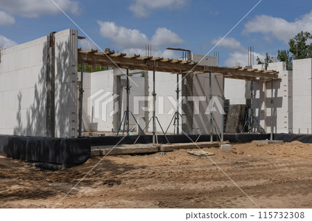 Construction Site with Open Space 115732308