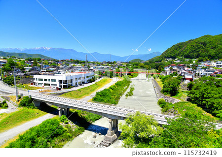 高遠大橋/壬生川的高遠街景（長野縣伊那市） [2024.6] 115732419