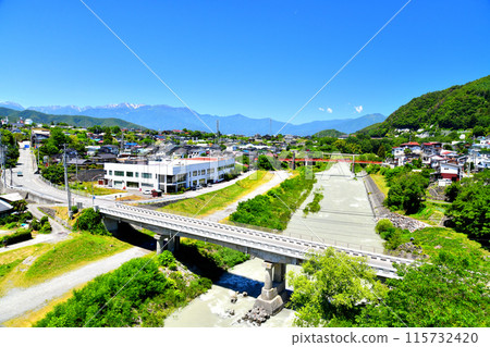 高遠大橋/壬生川的高遠街景（長野縣伊那市） [2024.6] 115732420