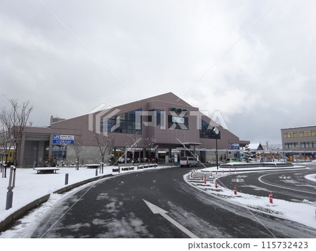 雪中的彥根站 雪中的彥根站 115732423