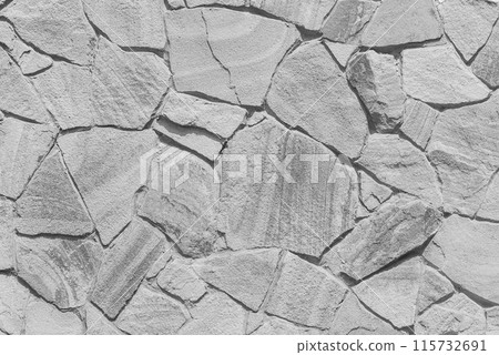 Light Grey Stone Rough Abstract Pattern Solid Wall Surface Texture Background Hard Structure Rock Gray Backdrop 115732691
