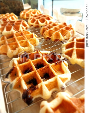 美味的華夫餅乾 美味的華夫餅乾 115733338