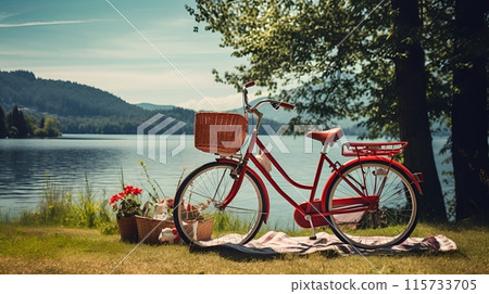 A beautiful day for a picnic 115733705