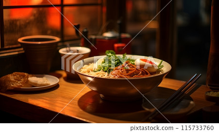 A delicious bowl of ramen is the perfect comfort food 115733760