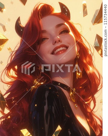 demon woman and money 115734440