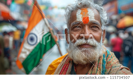 indian man monk indian man monk 115734507