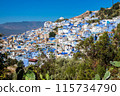 Chefchaouen, a picturesque town in Morocco called the Blue City 115734790