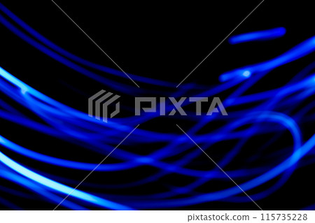 藍線圖像(背景素材) 藍線圖像(背景素材) 115735228