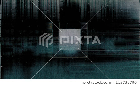 Pixelated texture. Digital errors on the screen. 115736796