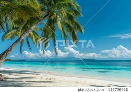Seaside Serenity: Turquoise Seas and Sandy Shores Seaside Serenity: Turquoise Seas and Sandy Shores 115736918