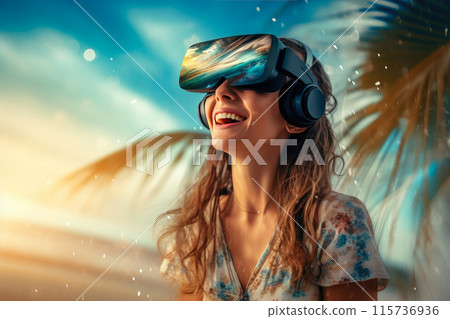 Smile in the Sand: VR Escape to Paradise 115736936
