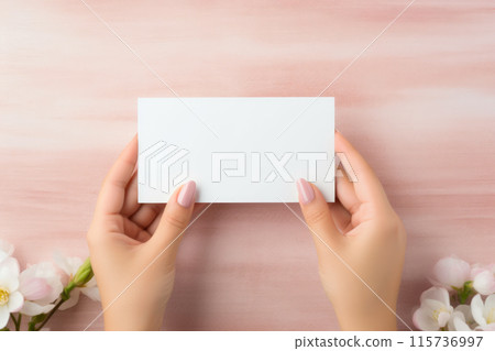 Manicured Elegance: Beauty Product Mockup 115736997