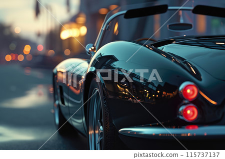 Masterful Car Portrait with Cinematic Essence 115737137
