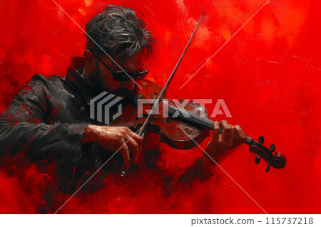 Harmony Unseen: Concert Performance by Blind Artist 115737218