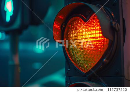 Romantic Glow in Pop Style 115737220