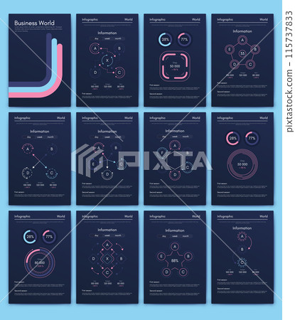 Vector graphics infographics with mobile phone. Template for creating mobile applications, workflow layout, diagram, banner, web design, business reports Vector graphics infographics with mobile phone. Template for creating mobile applications, workflow layout, diagram, banner, web design, business reports 115737833