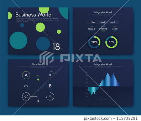 Vector graphics infographics with mobile phone. Template for creating mobile applications, workflow layout, diagram, banner, web design, business reports 115738281