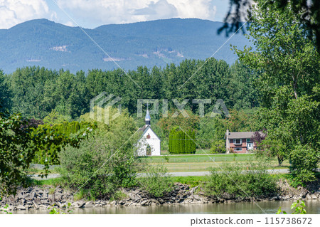 Church of the Holy Redeemer, Kwantlen First Nation, McMillan Island, , Fort Langley, British Columbia, Canada 115738672