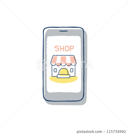 在您的智慧型手機上線上購物 115738992