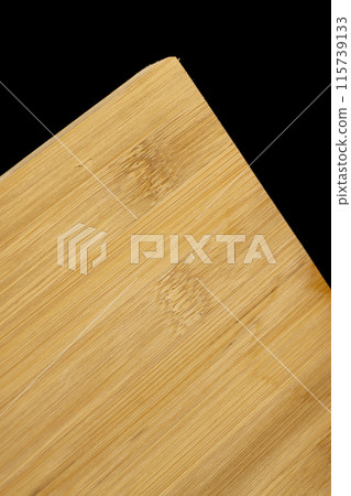 new striped bamboo board close-up new striped bamboo board close-up 115739133