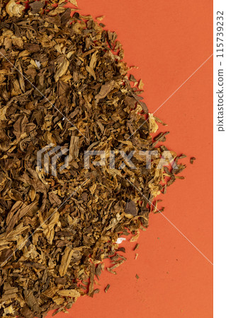 dangerous to health tobacco leaves for smoking in a cigarette 115739232