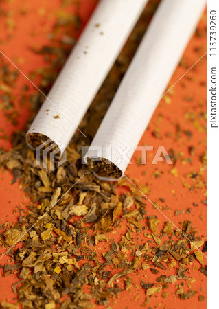 dangerous to health tobacco leaves for smoking in a cigarette dangerous to health tobacco leaves for smoking in a cigarette 115739260