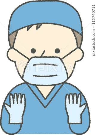 外科醫生在手術期間 外科醫生在手術期間 115740711