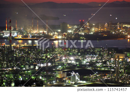 Mizushima工業區夜視圖 Mizushima工業區夜視圖 115741457