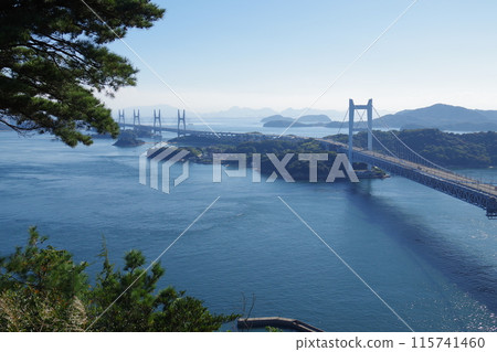 從鷲羽山展望台眺望的景色 115741460