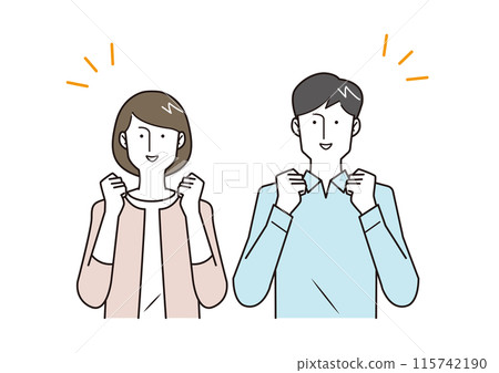 A vibrant couple A vibrant couple 115742190