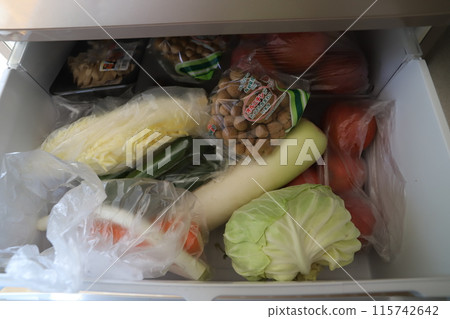 我家冰箱裡的蔬菜隔間 115742642