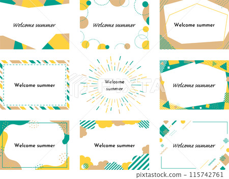 9 types of frame sets that are easy to use in the summer 115742761