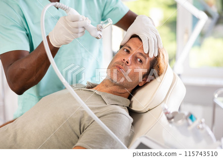 Cosmetologist used Hydrogen Oxygen Hydrating 115743510