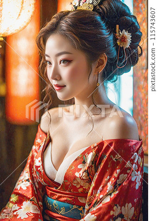 kimono, female, females 115743607